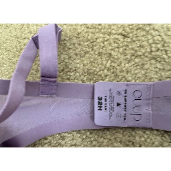 CUUP The Demi Bra Size 32H Lilac Spacer & Mesh Underwire New NWOT - Picture 5 of 6